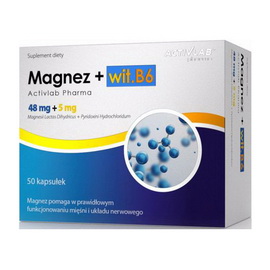 Magnez + wit. B6 (50 caps)