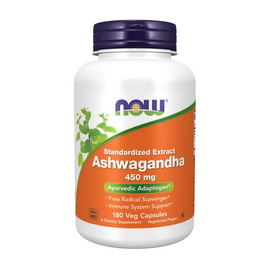 Ashwagandha 450 mg (180 veg caps)