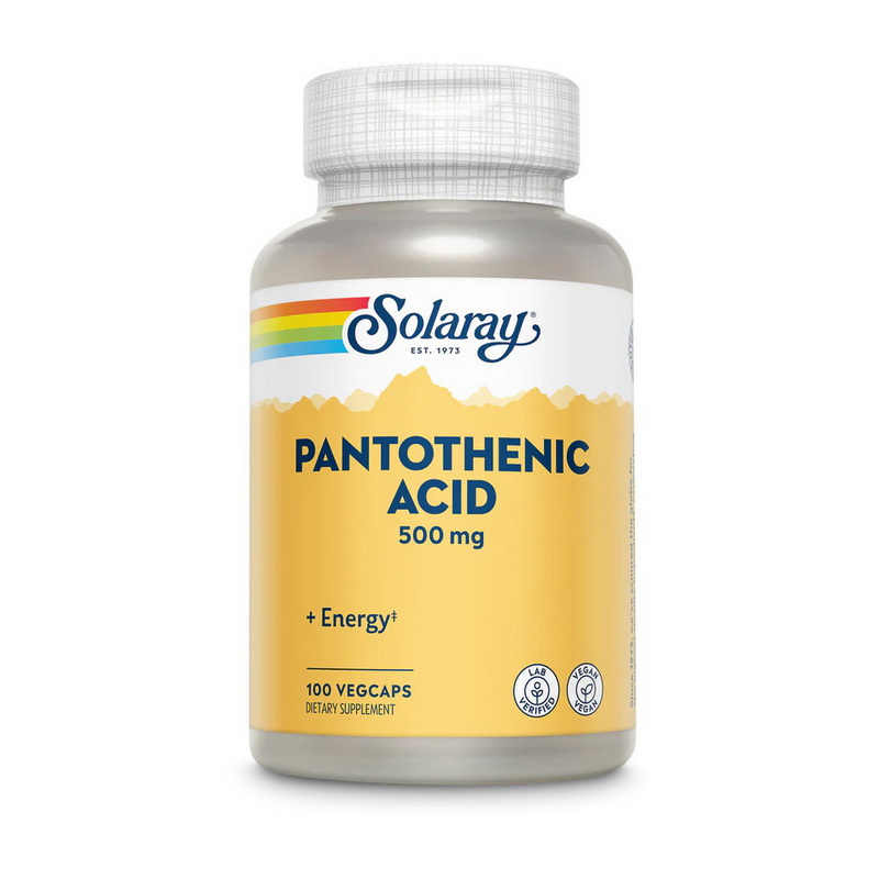 Pantothenic Acid 500 mg (100 veg caps) Pantothenic Acid 500 mg (100 veg caps)