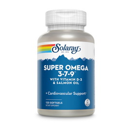 Super Omega 3-7-9 with Vitamin D-3 (120 softgels)