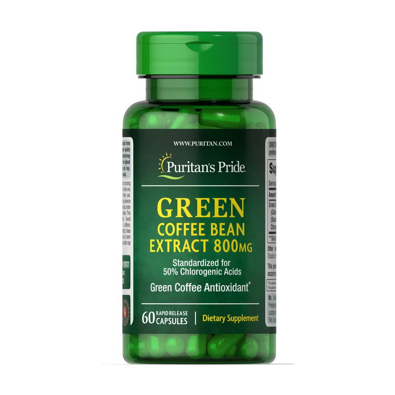 Green Coffee Bean Extract 800 mg (60 caps) Green Coffee Bean Extract 800 mg (60 caps)