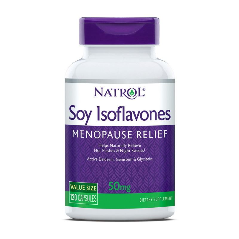 Soy Isoflavones Menopause Relief 50 mg (120 caps) Soy Isoflavones Menopause Relief 50 mg (120 caps)