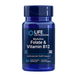 BioActive Folate & Vitamin B12 (90 veg caps) BioActive Folate & Vitamin B12 (90 veg caps)