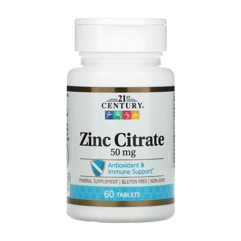 Zinc Citrate 50 mg (60 tabs) Zinc Citrate 50 mg (60 tabs)