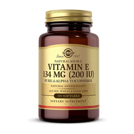 Vitamin E 134 mg Natural (200 IU) d-Alpha Tocopherol (100 softgels)