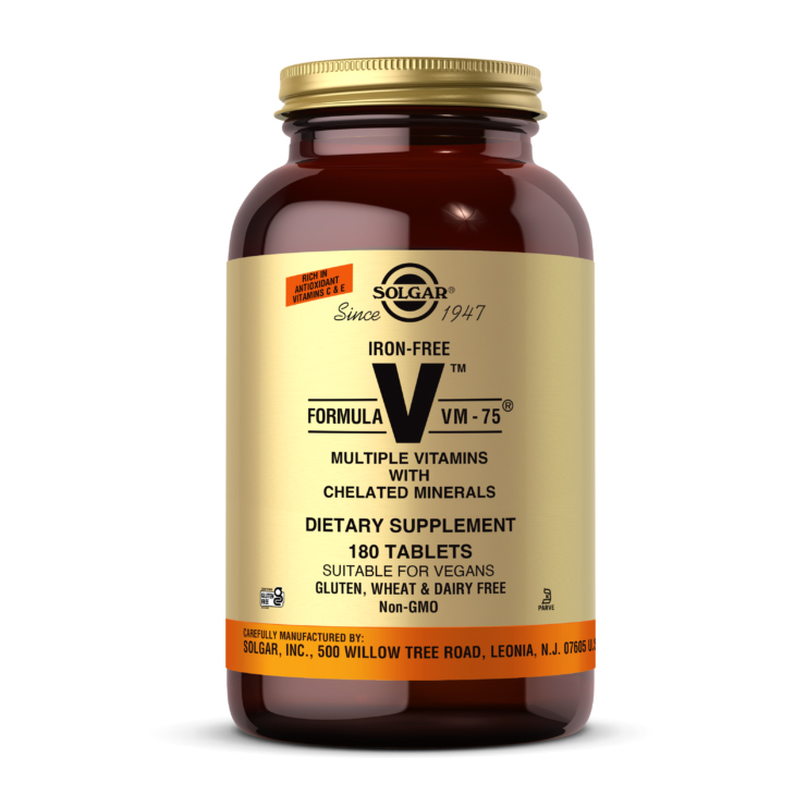 Formula V VM - 75 Iron-Free (180 tabs) Formula V VM - 75 Iron-Free (180 tabs)