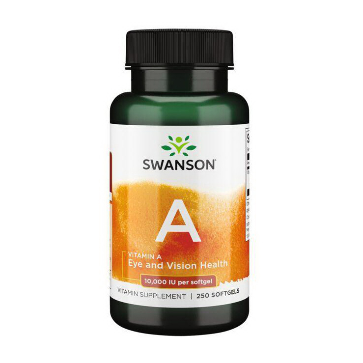Vitamin A 10 000 IU (250 softgels) Vitamin A 10 000 IU (250 softgels)