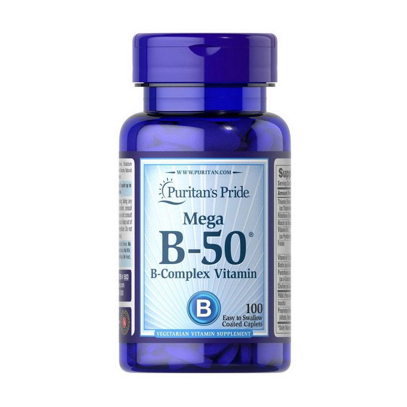 Mega B-50 B-Complex Vitamin (100 caps) Mega B-50 B-Complex Vitamin (100 caps)