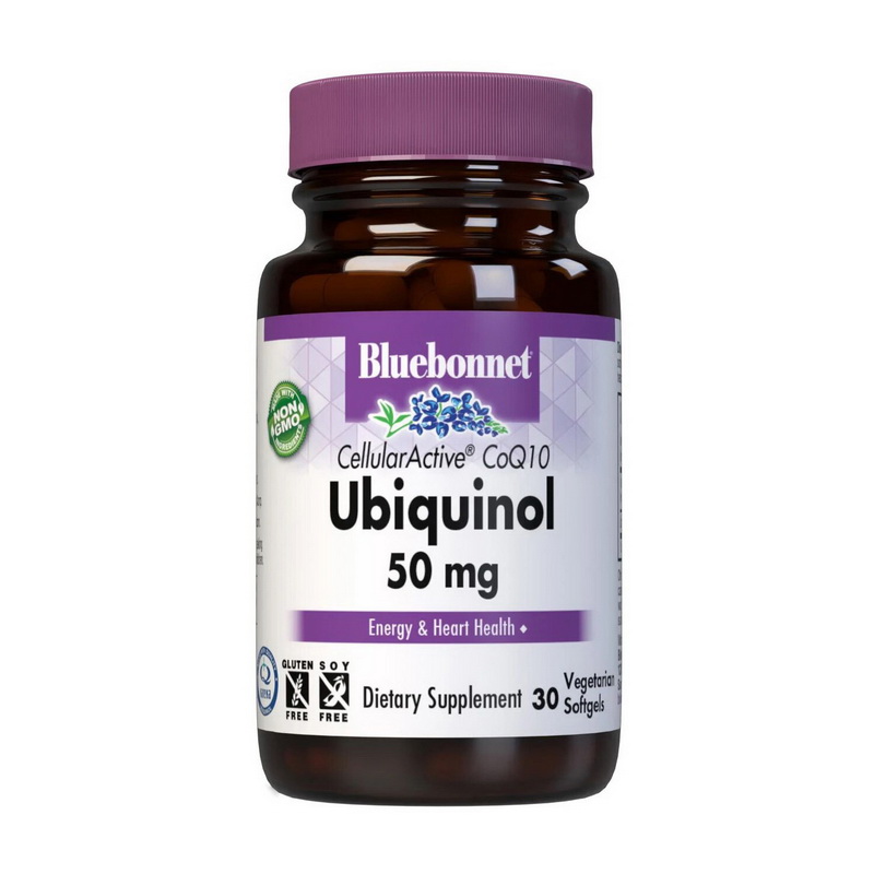 Ubiquinol 50 mg (30 veg softgels) Ubiquinol 50 mg (30 veg softgels)