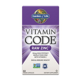 Vitamin Code Raw Zinc 30 mg (60 veg caps)