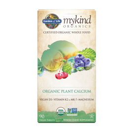 Mykind Organic Plant Calcium (90 veg tabs)