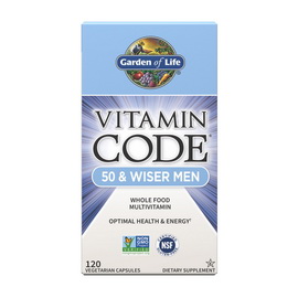 Vitamin Code 50 & Wiser Men (120 veg caps)