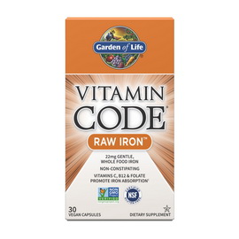 Vitamin Code Raw Iron (30 veg caps)