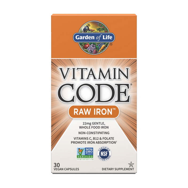 Vitamin Code Raw Iron (30 veg caps) Vitamin Code Raw Iron (30 veg caps)