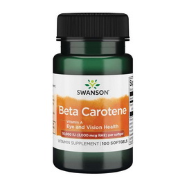 Beta Carotene 10 000 IU (3000 mcg) (100 softgels)