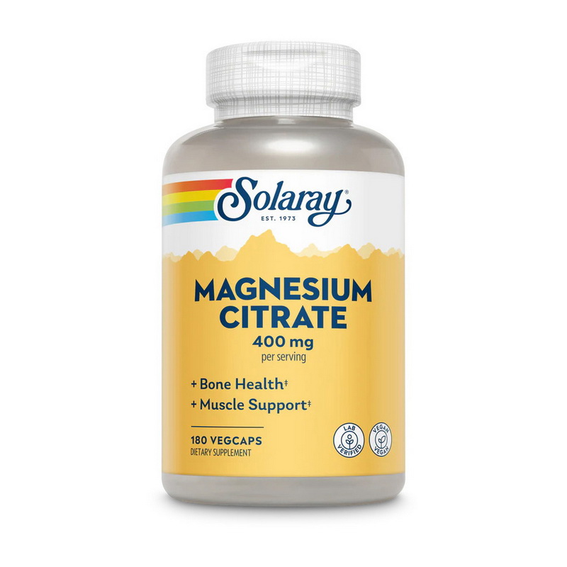 Magnesium Citrate 400 mg (180 veg caps) Magnesium Citrate 400 mg (180 veg caps)