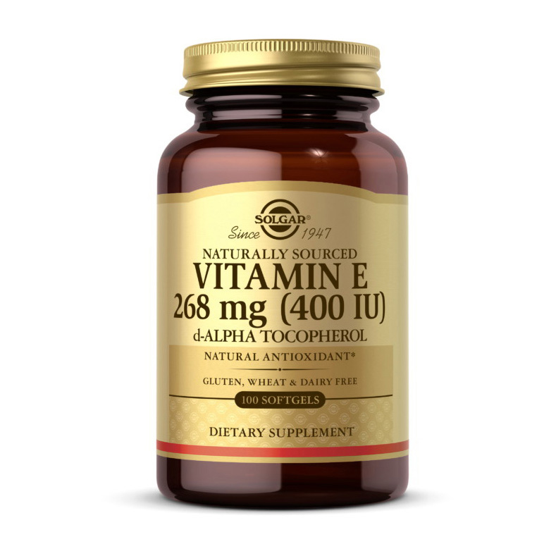 Vitamin E 268 mg (400 IU) d-Alpha Tocopherol (100 softgels) Vitamin E 268 mg (400 IU) d-Alpha Tocopherol (100 softgels)