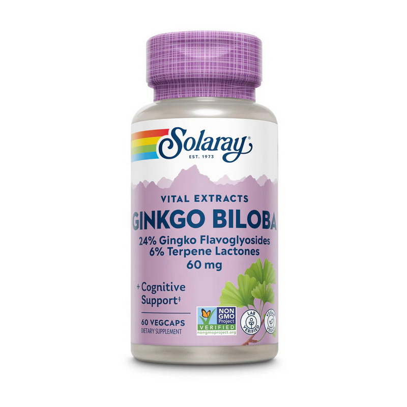 Ginkgo Biloba Leaf Extract (60 veg caps) Ginkgo Biloba Leaf Extract (60 veg caps)
