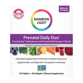 Prenatal Daily Duo (30 tabs + 30 softgels)