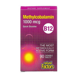 Methylcobalamin B-12 1000 mcg (90 chew tabs)