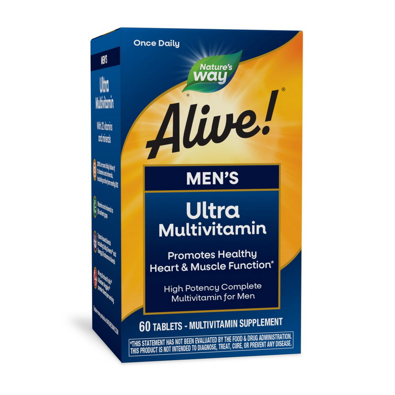 Alive! Men's Ultra Multivitamin (60 tabs) Alive! Men's Ultra Multivitamin (60 tabs)