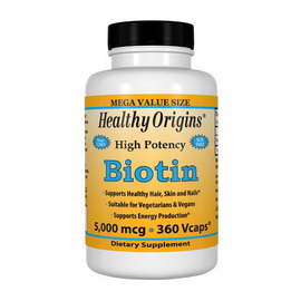 Biotin 5000 mcg (360 veg caps)