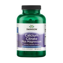 Calcium Citrate Plus Magnesium (150 caps)