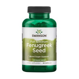 Fenugreek Seed 610 mg Full Spectrum (90 caps)