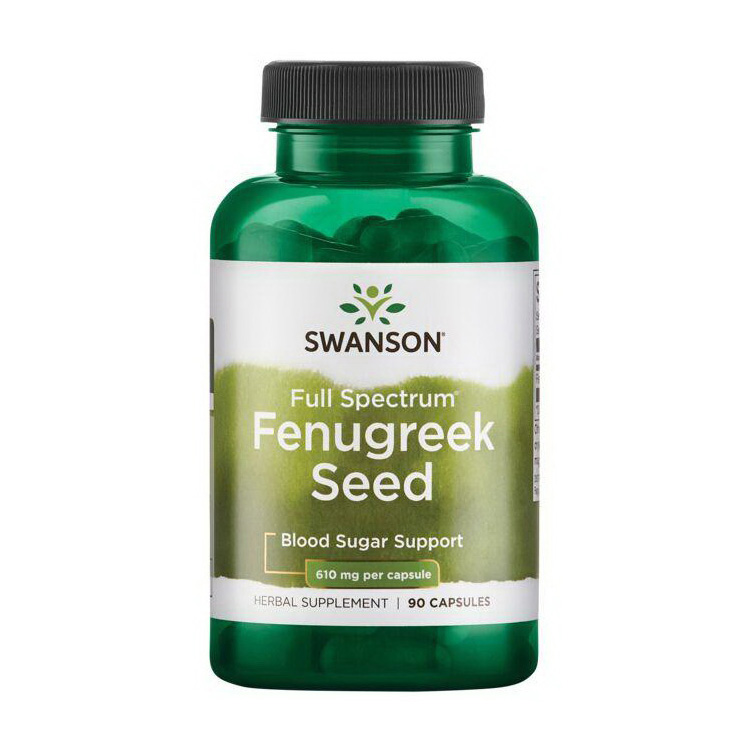 Fenugreek Seed 610 mg Full Spectrum (90 caps) Fenugreek Seed 610 mg Full Spectrum (90 caps)