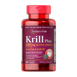 Krill Plus 1085 mg Active Omega-3 (60 softgels)