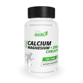 Calcium Magnesium + Zinc Chelate (100 tabs)