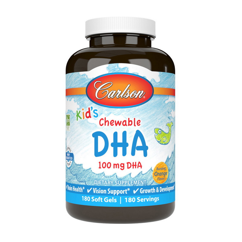 Kid's Chewable DHA 100 mg (180 softgels) Kid's Chewable DHA 100 mg (180 softgels)