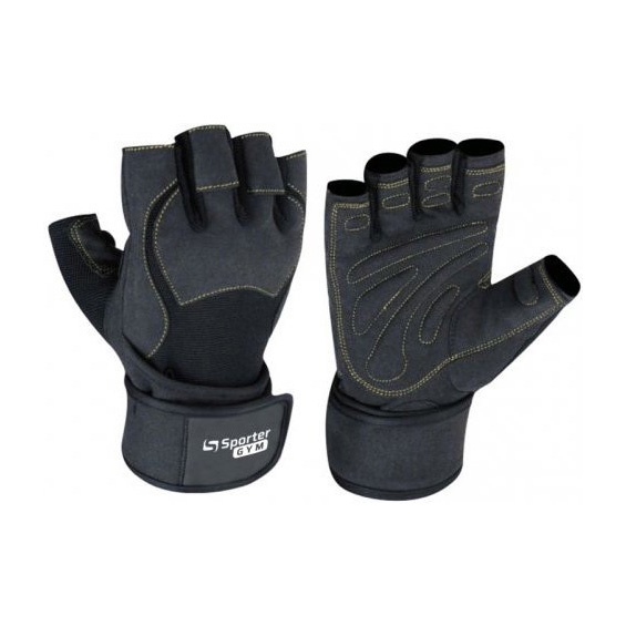 Weightlifting Gloves Black Yellow (S, M, L, XL, XXL) Weightlifting Gloves Black Yellow (S, M, L, XL, XXL)