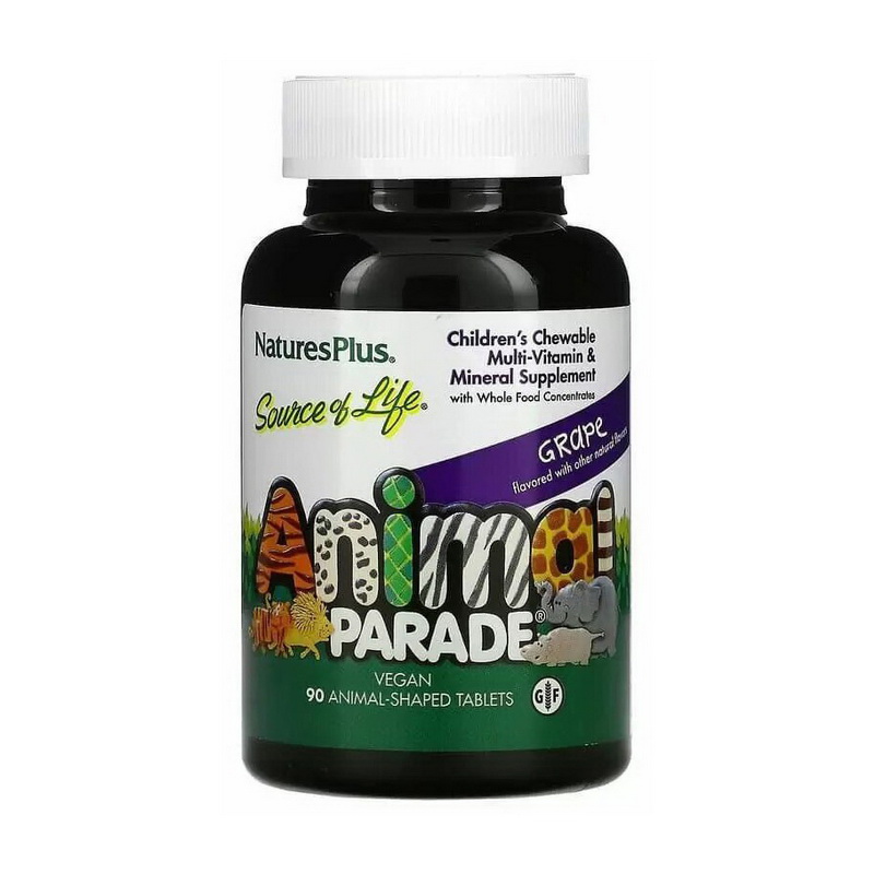 Animal Parade Children's Multi-Vitamin & Mineral (90 animal-shaped tabs) Animal Parade Children's Multi-Vitamin & Mineral (90 animal-shaped tabs)