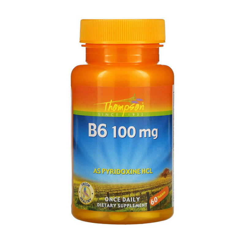 Vitamin B6 100 mg (60 tabs) Vitamin B6 100 mg (60 tabs)