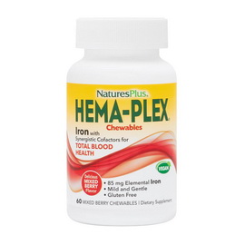 Hema-Plex Iron (60 chew tabs) Hema-Plex Iron (60 chew tabs)