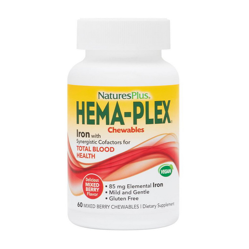 Hema-Plex Iron (60 chew tabs) Hema-Plex Iron (60 chew tabs)