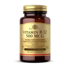 Vitamin B12 500 mcg (100 veg caps)