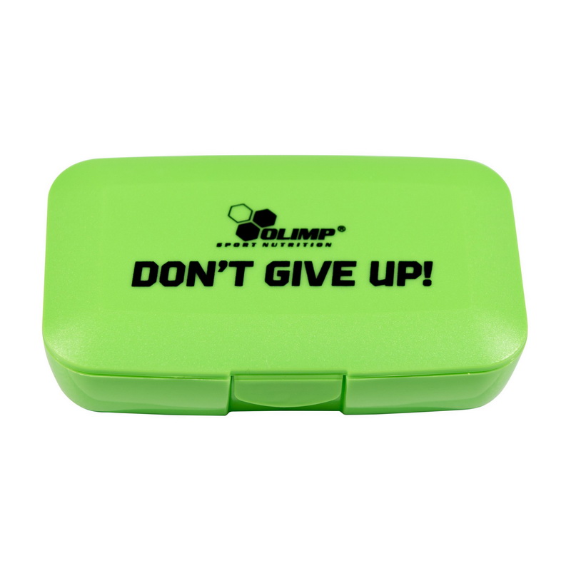 Pillbox Don't Give Up! Green Pillbox Don't Give Up! Green