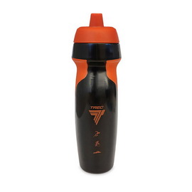 Waterbottle Black-Orange (600 ml)