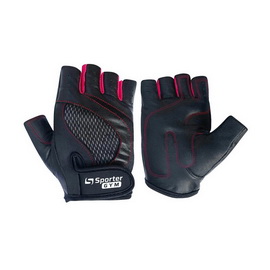 Weightlifting Gloves Black-Pink (XS, S, M, L, XL)