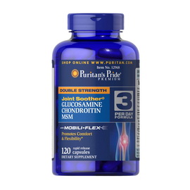 Double Strength Glucosamine, Chondroitin & MSM (120 caps)