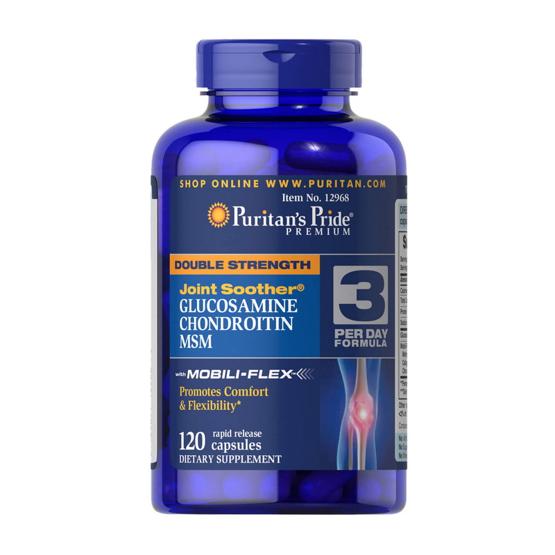 Double Strength Glucosamine, Chondroitin & MSM (120 caps) Double Strength Glucosamine, Chondroitin & MSM (120 caps)