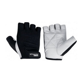 Weightlifting Gloves White-Black (XS, S, M, L, XL)