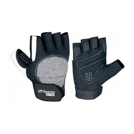 Weightlifting Gloves Black-White (XS, S, M, L, XL)