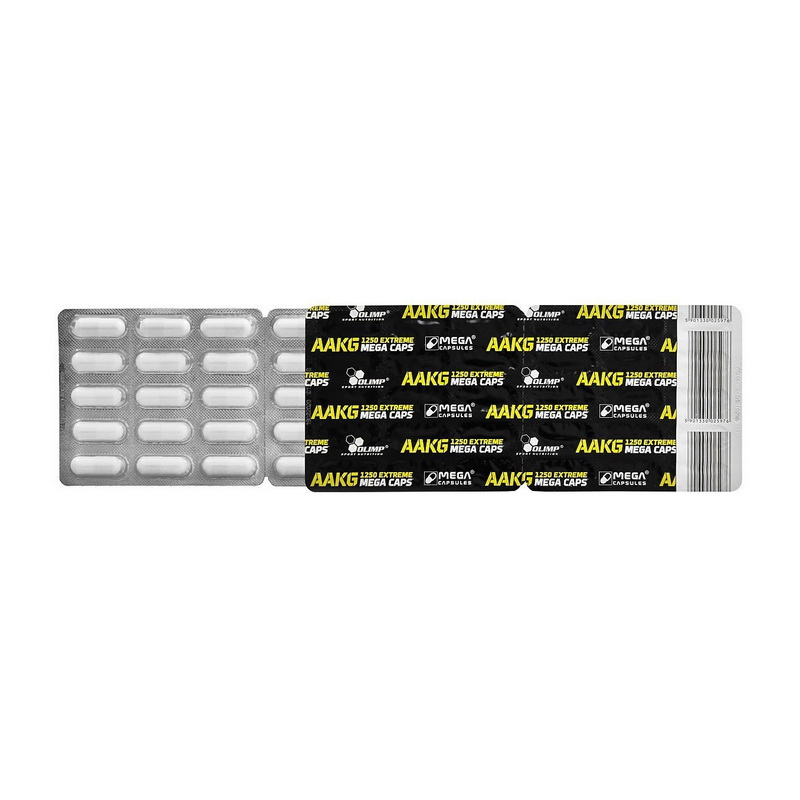 AAKG 1250 Extreme Mega Caps (1 x 30 caps) AAKG 1250 Extreme Mega Caps (1 x 30 caps)
