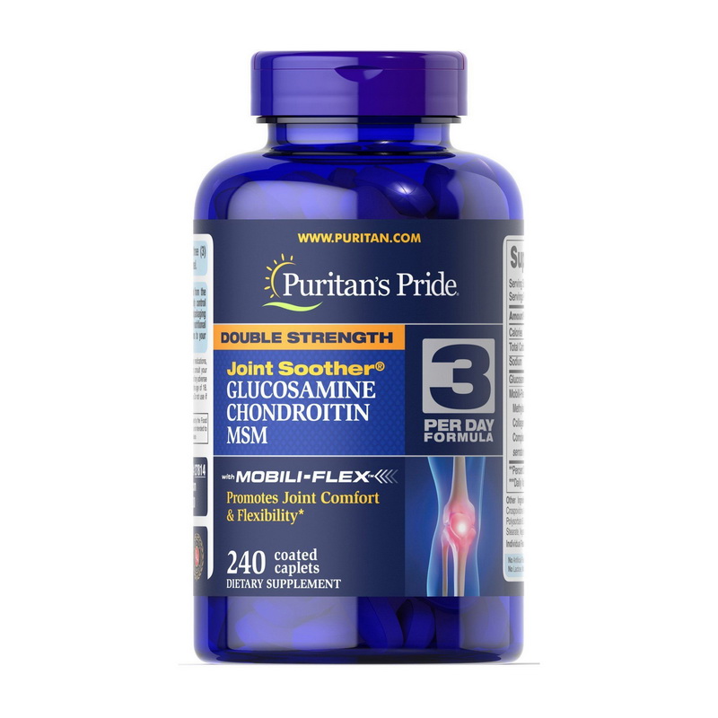 Double Strength Glucosamine, Chondroitin & MSM (240 caps) Double Strength Glucosamine, Chondroitin & MSM (240 caps)
