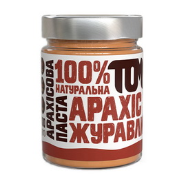 Арахісова паста з журавлиною (300 g, скло)