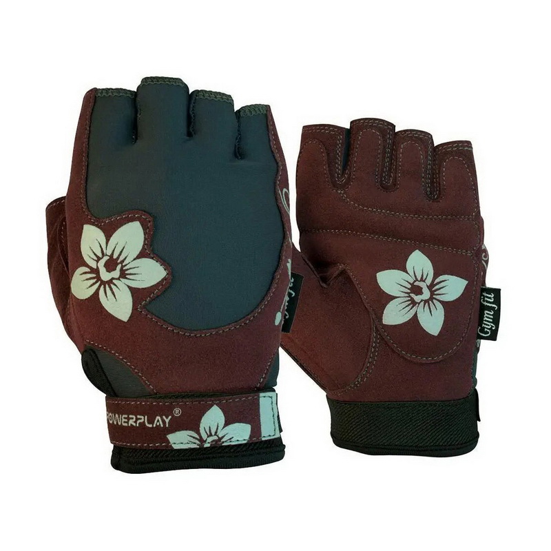 Womans Fitness Gloves 1733 Brown (XS, S, M) Womans Fitness Gloves 1733 Brown (XS, S, M)