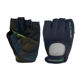 Fitness Gloves 9077 Black-Neon Green (XS, S, M, L, XL)